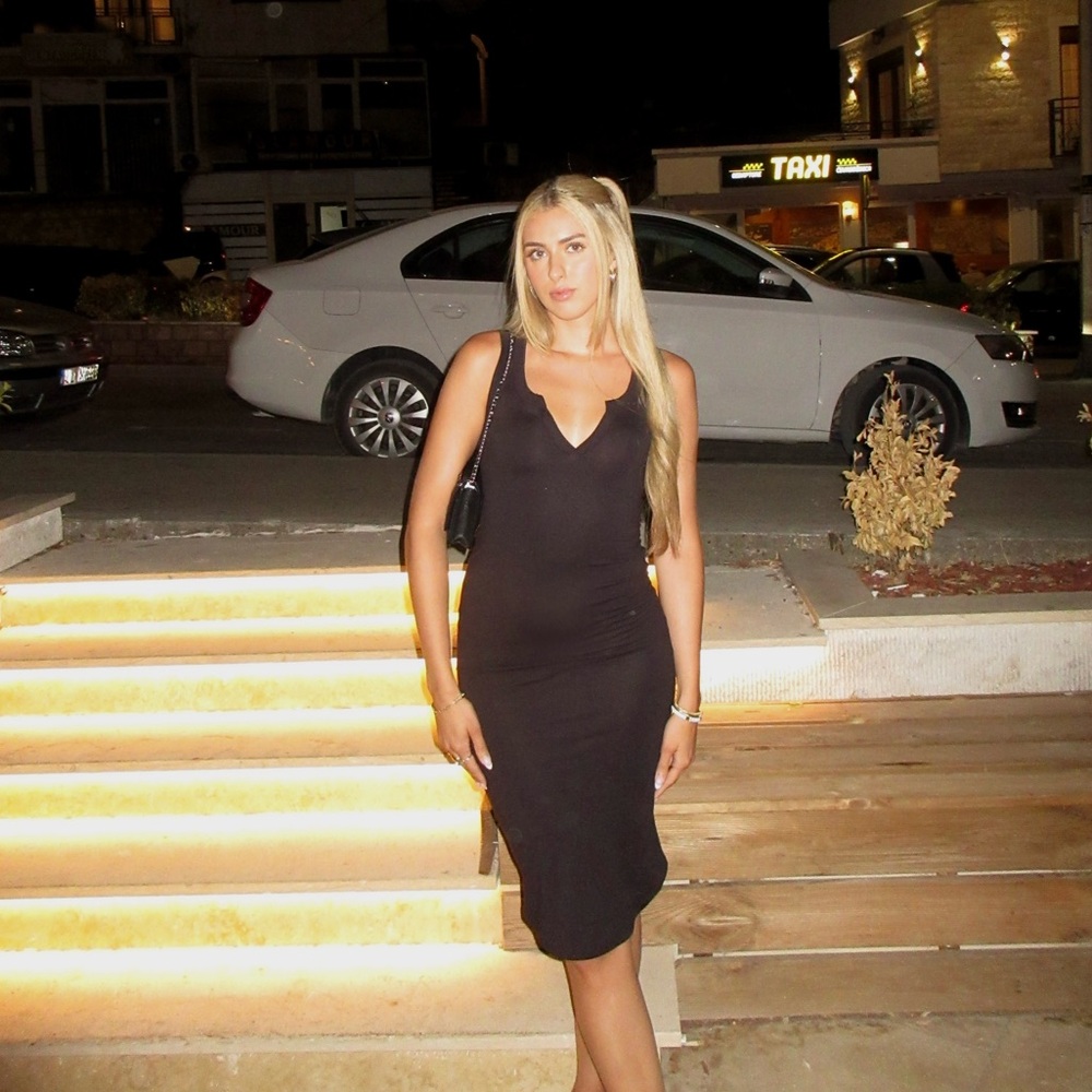 Fashion Nova Black Sleeveless Dress